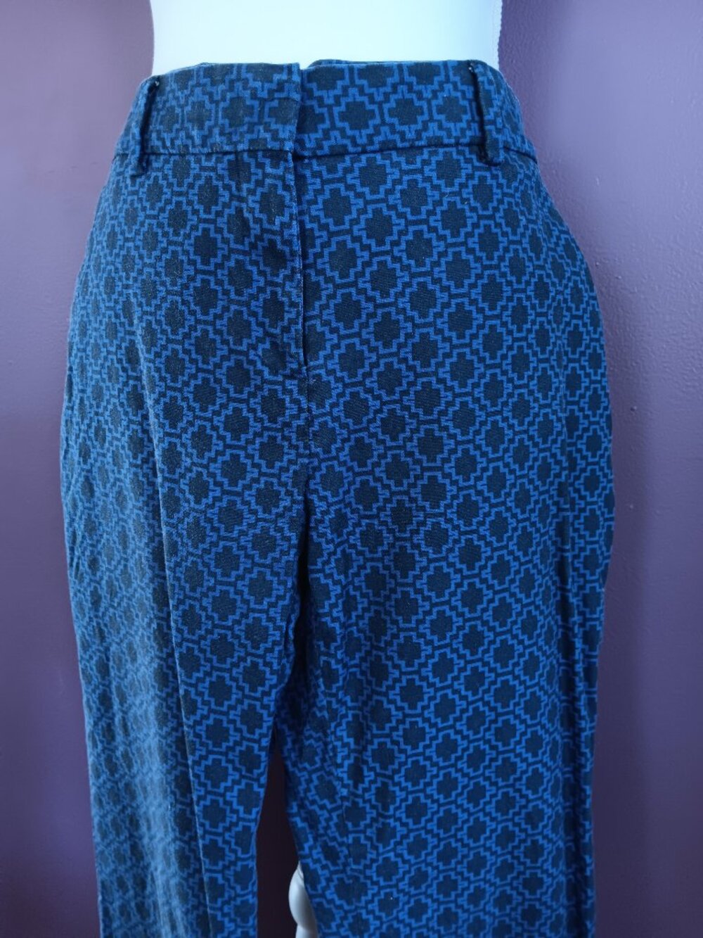 Dress capris, Navy & Black size 12